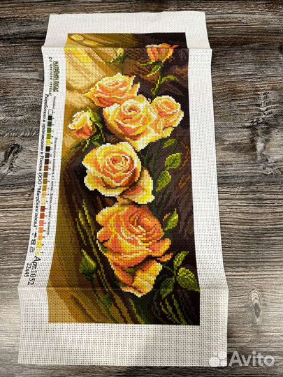 Картины крестом, бисером