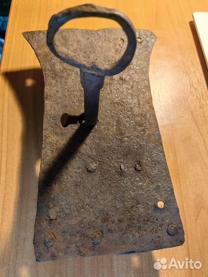 Замок амбарный с ключом