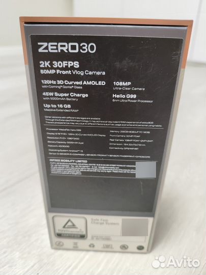 Infinix Zero 30 4G, 8/256 ГБ