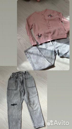 Пакет одежды для девочки zara next GAP104 110