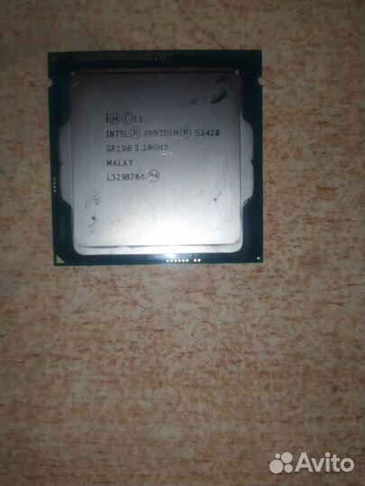 Процессоры 1150 Pentium G3420