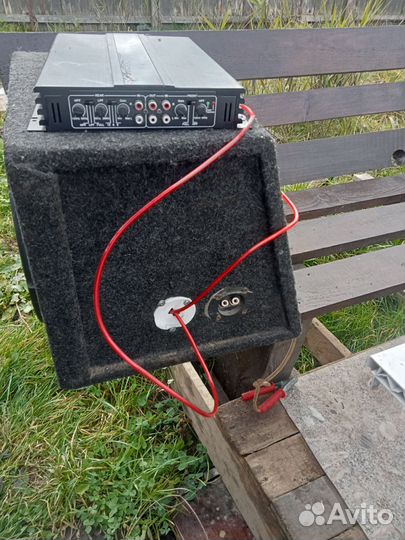 Сабвуфер и усилитель