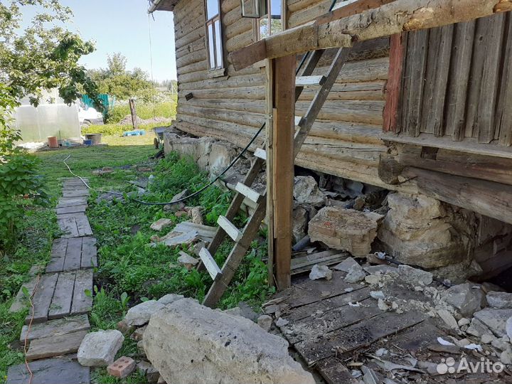Подъем домов, замена венцов, ремонт фундаментов