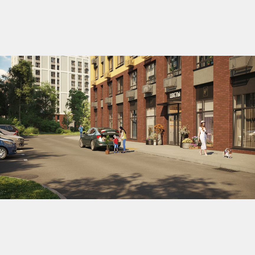 1-к. квартира, 38,1 м², 5/24 эт.