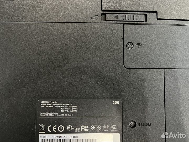 Ноутбук Samsung NP350E7C-A04RU