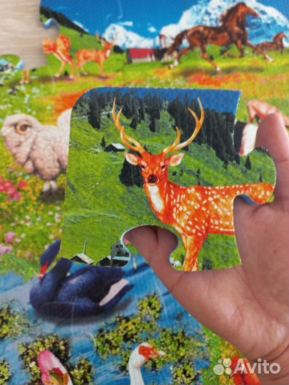 Детский коврик пазл