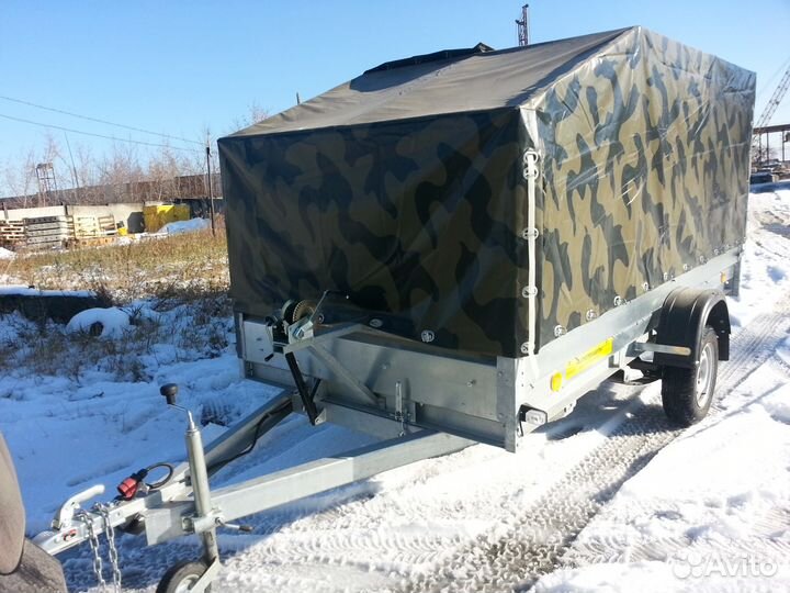 Снегоходный прицеп Трейлер 829450 3.5х1.5