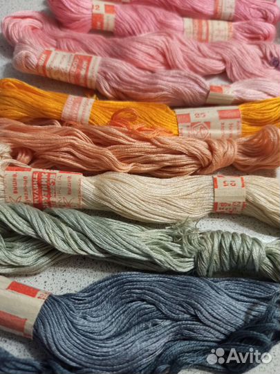 Мулине - нитки для вышивания крестиком