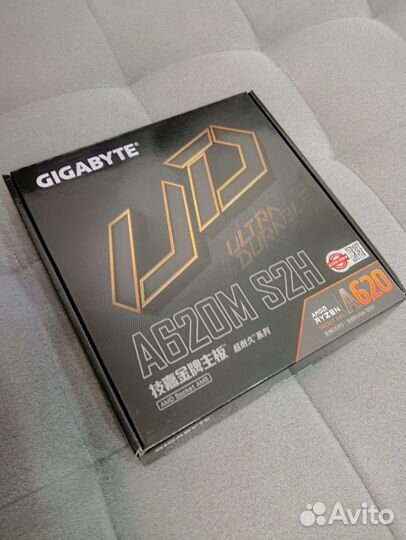 Материнская плата Gigabyte a620m s2h