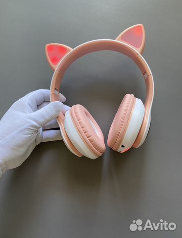 Наушники с кошачьими ушками