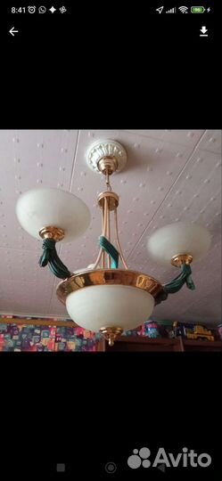 Винтажная люстра