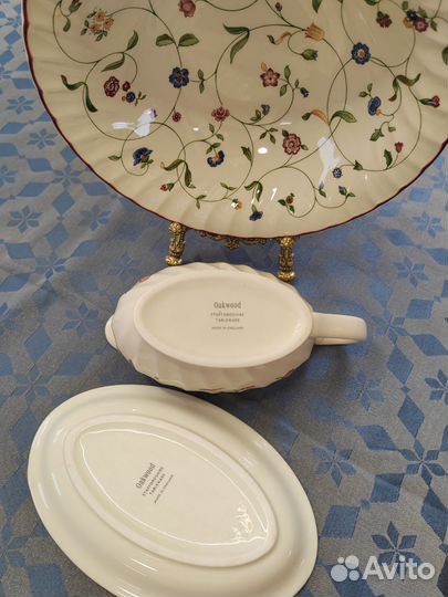 Соусник салатник Англия Staffordshire Oakwood