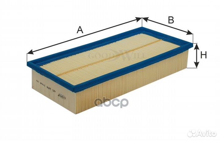 Фильтр воздушный AG288 Goodwill