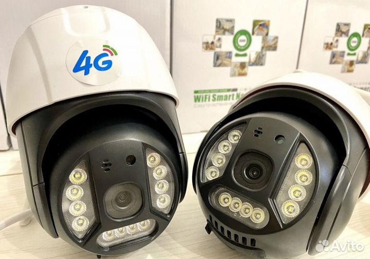 Камера видеонаблюдения уличная симкартой 4G V20