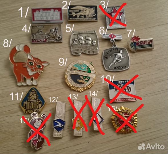 Значки времен СССР