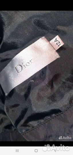 Пуховик christian dior