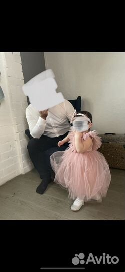 Платье для девочки 86