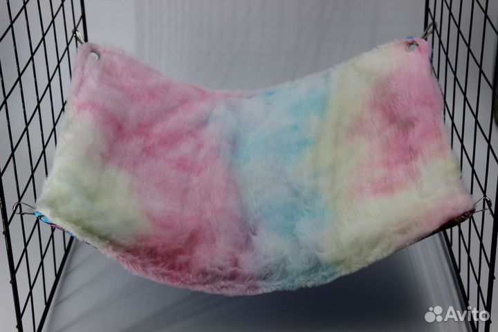 Утеплённые гамачки с новогодним принтом