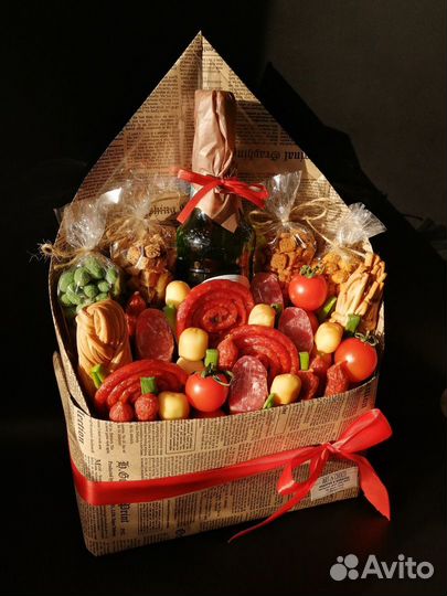 Съедобный мужской букет