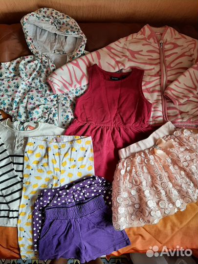 Вещи для девочки на рост 104-116