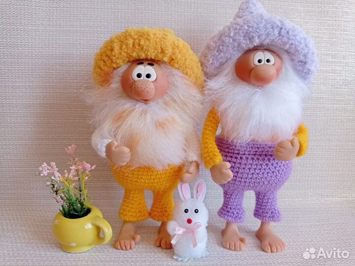 Игрушки ручной работы гномы