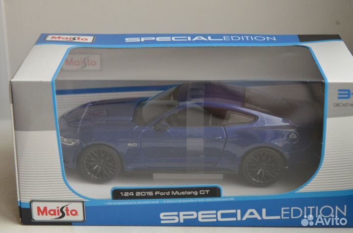 Модель Maisto 1:24 Ford Mustang Shelby GT500 2020