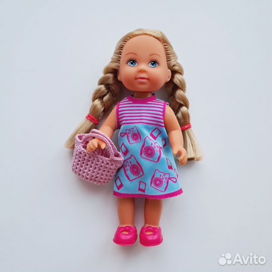 Вязаные сумочки для кукол Эви, Барби