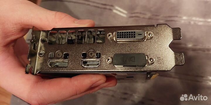 Б/у видеокарта asus strix GTX 1050 Ti 4 Гб