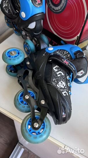 Ролики раздвижные Explore 35-38