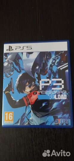 Persona 3 Reload PS5 диск