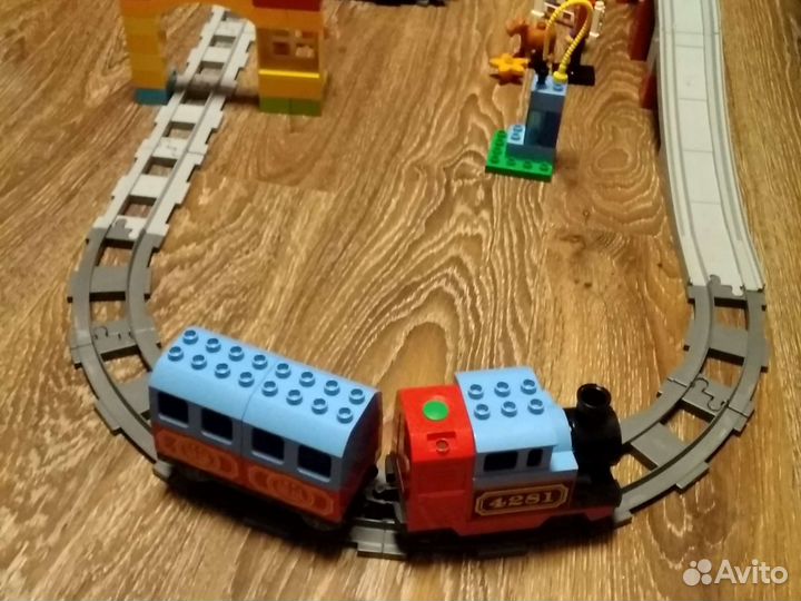 Lego дупло железная дорога 10506, 10507, 10872