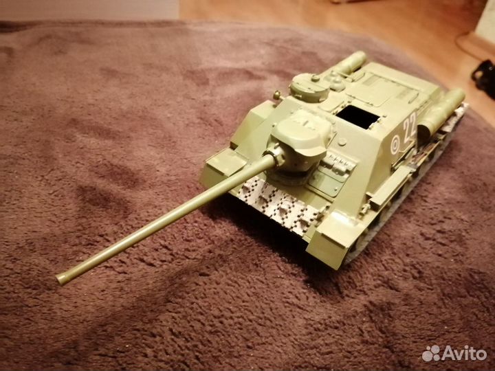 Модель танка собранная