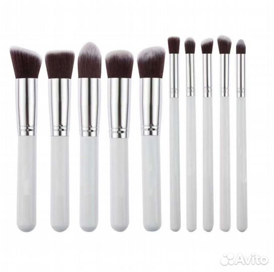 Кисти для макияжа набор 10 шт