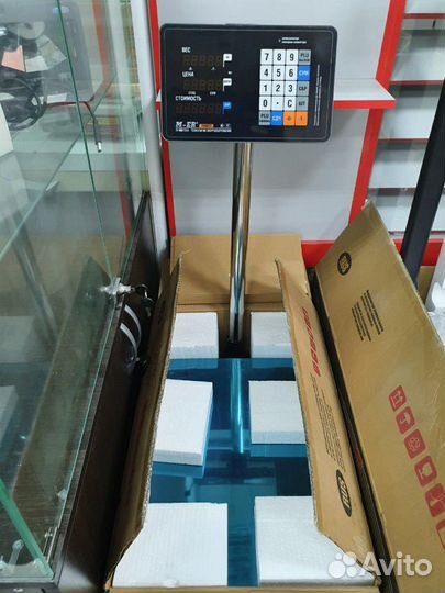 Весы напольные торговые Россия Корея60,150,300,600