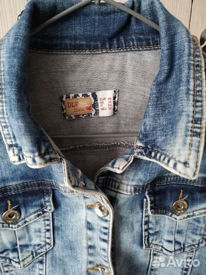 Джинсовая куртка джинсовка