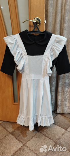 Школьный фартук и платье