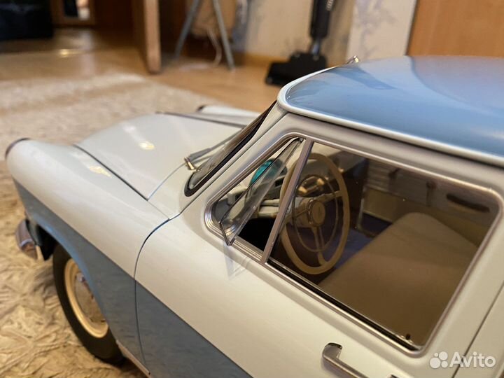 Модель Газ 21 Волга деагостини 1:8 доработанная