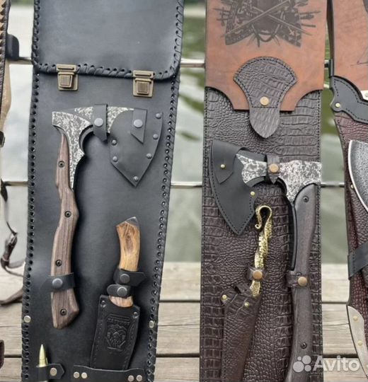 Набор «Император» Шампура+ Нож +Топор