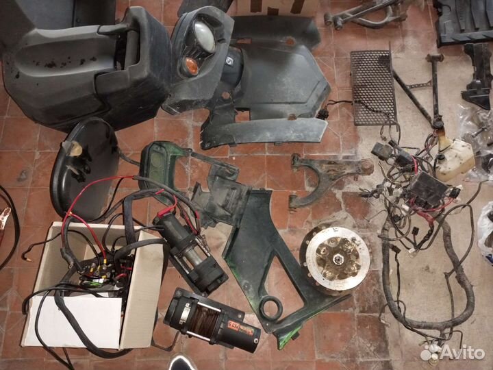 Разбор квадроцыкла