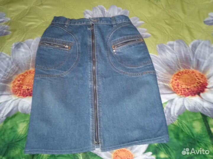 Джинсовая юбка