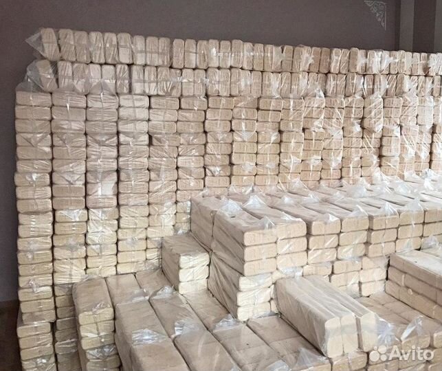 Брикеты топливные Береза Щепа, 1 поддон