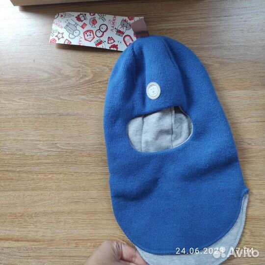 Шапка шлем зимняя