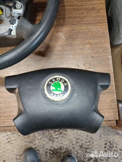Руль skoda fabia 1