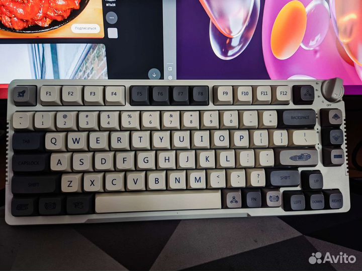 Кейкапы XDA Retro Rocket pbt