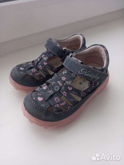 Сандали для девочки 24 размер