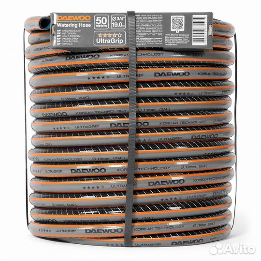 Шланг для полива daewoo UltraGrip DWH 5137 50м 19м
