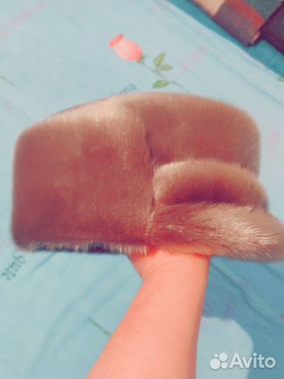 Меховая мужская кепка