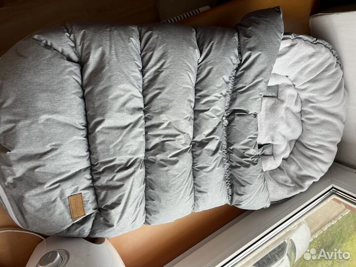 Зимний конверт в коляску mansita