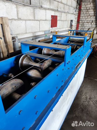 Прокатная линия по производству профиля конька Тип