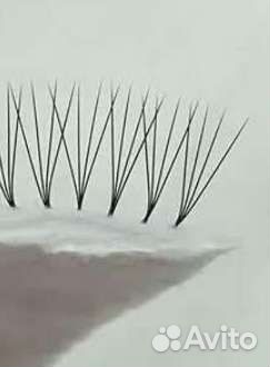 Готовые пучки для наращивания ресниц